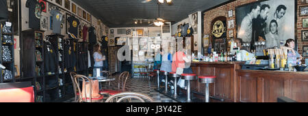 Cafe und Shop in den Sun Studios in Memphis Stockfoto