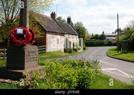 Pillerton Hersey Dorf, Warwickshire, England, UK Stockfoto