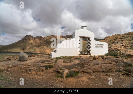 Tor Nach Betancuria, Insel Fuerteventura, Kanarische Inseln, Spanien | Tor nach Betancuria, Fuerteventura, Kanarische Inseln, Spanien Stockfoto