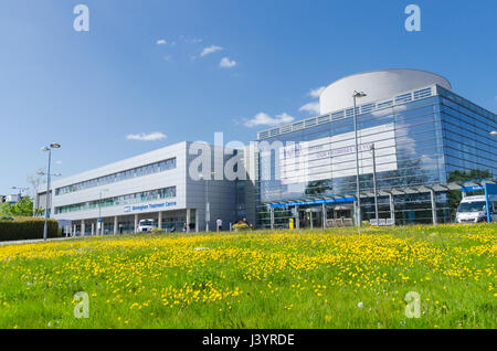 Stadtkrankenhaus und Birmingham Behandlungszentrum an der Dudley Road in Birmingham Stockfoto