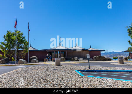 Die Romero Visitors Center in San Luis Reservoir im Merced County Kalifornien USA Stockfoto