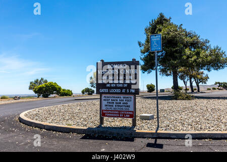 Die Romero Visitors Center in San Luis Reservoir im Merced County Kalifornien USA Stockfoto