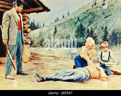 Wohl Ohne Wiederkehr aka. Fluss ohne Wiederkehr, USA 1954-Regie: Otto Preminger Monia: Robert Mitchum, Marilyn Monroe, Rory Calhoun Stockfoto