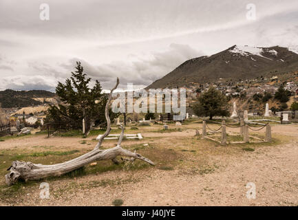 Virginia City in Nevada war Zentrum der Gold- und rush Stockfoto