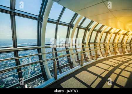 Spiralförmige Rampe Tembo Galerie Stockfoto