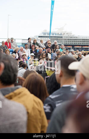 Madeira Spaß Festzug 28. Februar 2017, Hafen von Funchal, Madeira Stockfoto