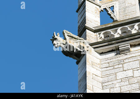 St Margarets Nordwales Kirche Bodelwyddan Wasserspeier Stockfoto