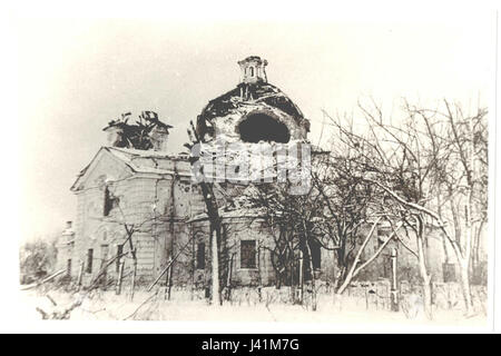 Krasnoe Selo Troitckaja Cerkov 1940 02 Stockfoto