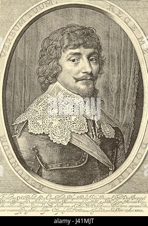 Kurfürst Friedrich V. war eine bedeutende historische Persönlichkeit, insbesondere der Kurfürst der Pfalz im Heiligen Römischen Reich im 17. Jahrhundert. Seine Herrschaft war geprägt von seiner Beteiligung am Dreißigjährigen Krieg und seiner Führung der Protestantischen Union. Stockfoto