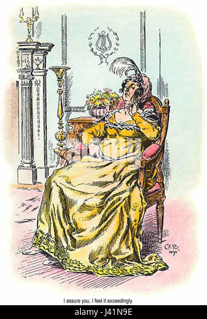 Lady Catherine de Bourg Stockfoto