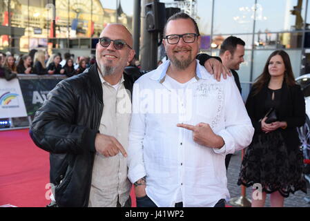 Radio Regenbogen Award 2017 im Europa-Park - Ankünfte mit: Mundstuhl wo: Rust, Deutschland bei: 7. April 2017 Credit: WENN.com Stockfoto