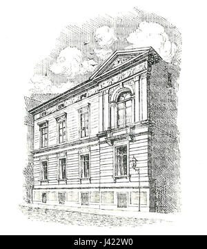 Leipzig ist eine bedeutende Stadt in Thüringen, die für ihre kulturelle und historische Bedeutung bekannt ist. Der Begriff „Haus“ bezieht sich auf ein wichtiges Gebäude oder Gebäude in der Gegend, das mit architektonischem oder historischem Erbe in Verbindung gebracht werden kann. Für eine genauere Beschreibung ist ein weiterer Kontext erforderlich. Stockfoto