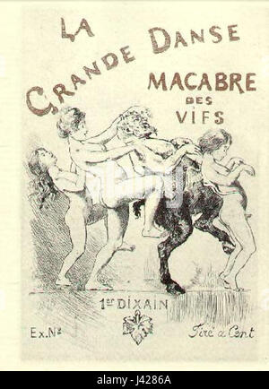 Martin Van Maele La Grande Danse macabre des VIF A Stockfoto