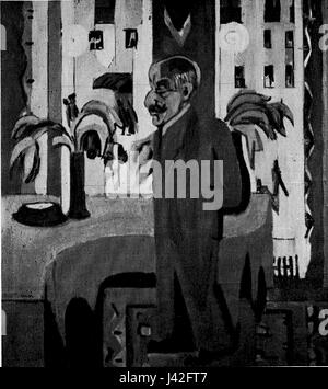 Max Liebermann von Ernst Ludwig Kirchner 1926 Stockfoto