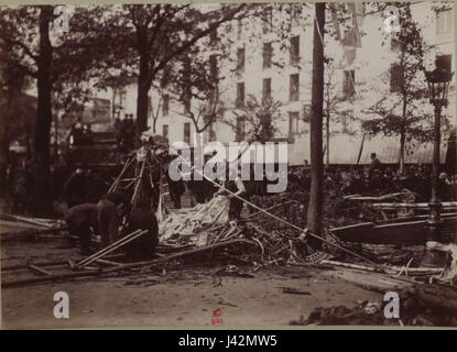 Les nachweisbar du Dirigeable Pax Avenue du Maine Photo Jules Beau 3 Stockfoto