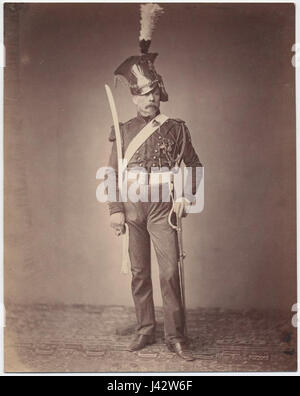 M. Verlinde des 2. Lancers (1815) Stockfoto