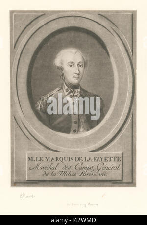 M. le Marquis De La Fayette (NYPL b12610610 424849) Stockfoto