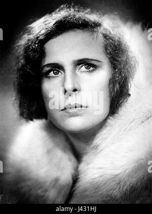 Leni Riefenstahl Profil Stockfoto