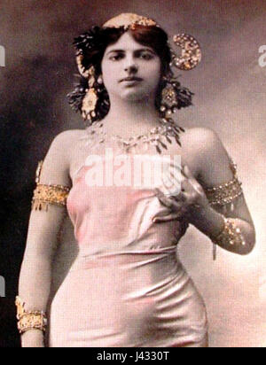 Mata Hari 1906 Stockfoto
