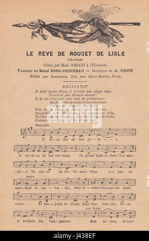 Le Reve de Rouget de Lisle (1) Stockfoto