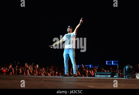 Rock den Ozean Tortuga Music Festival - Tag 1 - Performances mit: Luke Bryan wo: Fort Lauderdale, Florida, Vereinigte Staaten, wann: 7. April 2017 Kredit: Johnny Louis/WENN.com Stockfoto