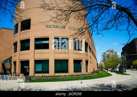 Waterloo-Rathaus Waterloo Ontario Kanada Stockfoto