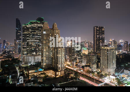 Bangkok entnommen Shang ri la Hotel Oktober 2016 Stockfoto