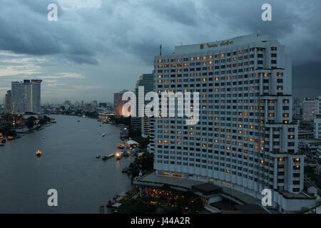 Bangkok entnommen Shang ri la Hotel Oktober 2016 Stockfoto