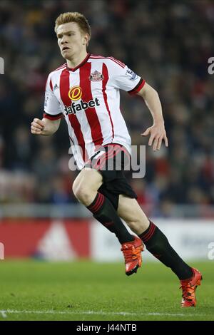 DUNCAN WATMORE SUNDERLAND FC SUNDERLAND FC Stadion von leichten SUNDERLAND ENGLAND 2. Januar 2016 Stockfoto