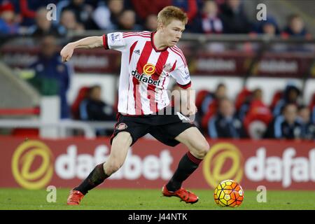 DUNCAN WATMORE SUNDERLAND FC SUNDERLAND FC Stadion von leichten SUNDERLAND ENGLAND 2. Januar 2016 Stockfoto