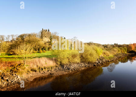 Cardoness Castle Turm aus dem 15. Jahrhundert Haus nahe Gatehouse of Fleet in Dumfries & Galloway-Schottland Stockfoto