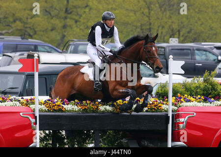 Ingrid Klimke Cross Country Badminton 060517 Stockfoto