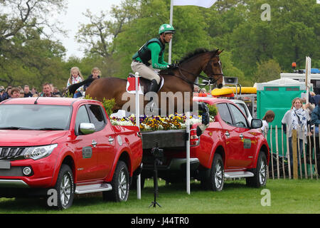 Jonty Evans Cross Country Badminton 2017 Stockfoto