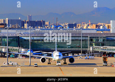 Flughafen Tokio-Haneda International Terminal Tokio Japan Stockfoto