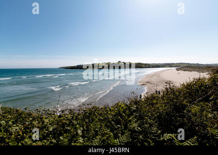 8. Mai 2017, Clonakilty Hafen - Blick auf den Inchydoney Strand befindet sich in West Cork, Irland. Stockfoto