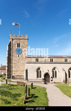 Str. Andrews Kirche, Commissioner, North Yorkshire, England, UK Stockfoto