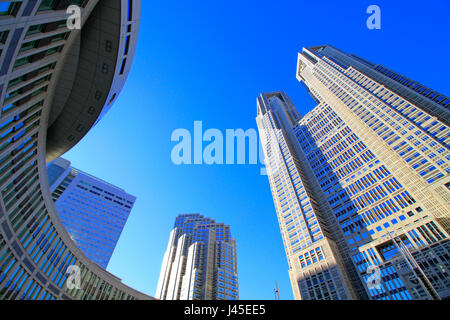 Tokyo Metropolitan Government Building Shinjuku Japan Stockfoto