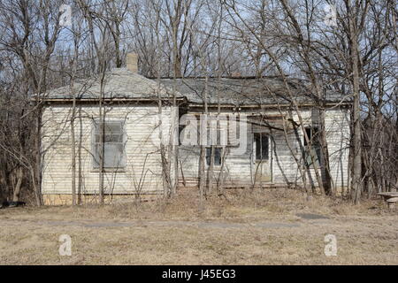 Haus in Salem Nebraska Stockfoto