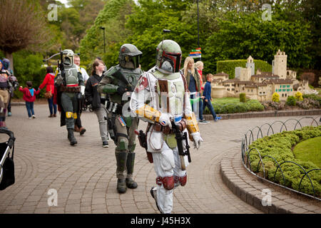 Nationalen Star Wars Day-Parade am Legoland UK Berkshire Stockfoto