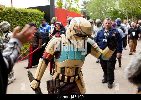 Nationalen Star Wars Day-Parade am Legoland UK Berkshire Stockfoto