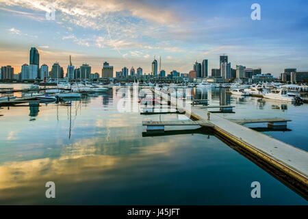 Olympisches Segelzentrum Qingdao in der Provinz Shandong, China Stockfoto