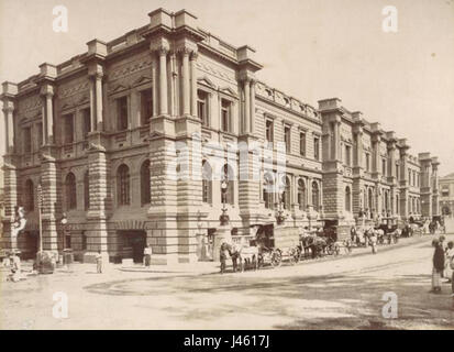 Das Old GPO CMB bezieht sich auf das historische Postgebäude an einem bestimmten Ort und stellt ein wichtiges Beispiel für Architekturdesign aus einer vergangenen Ära dar. Sie dient als Symbol der Kommunikationsinfrastruktur in der Region und spielt eine wichtige Rolle in der Geschichte der Postdienste. Stockfoto