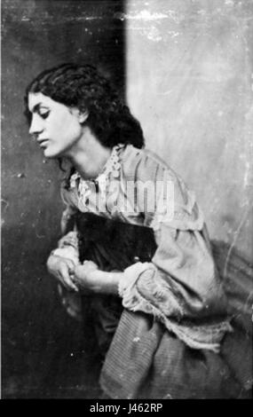 Parsons John R Jane Morris von Dante stellte Gabriel Rossetti 1865 Stockfoto