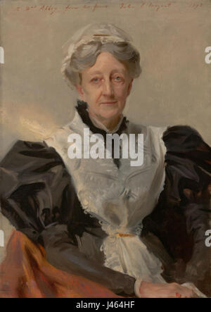 Frau Friedrich Meade von John Singer Sargent 1893 Stockfoto