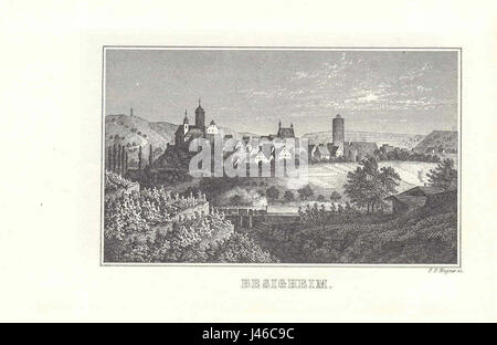 OABesigheim ist eine Stadt in Baden-WÃ¼rttemberg. Das Bild stellt ein wichtiges Wahrzeichen oder einen historischen Aspekt der Stadt dar und zeigt sein einzigartiges architektonisches oder kulturelles Erbe. Stockfoto