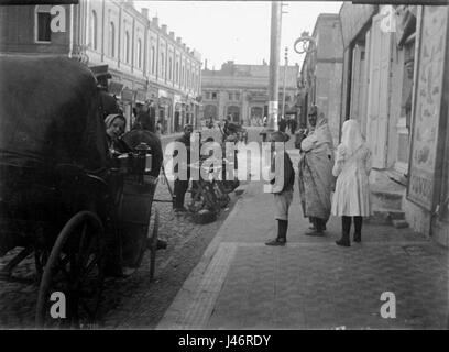 Alten Baku späten 19. und frühen 20. Jahrhundert Stockfoto