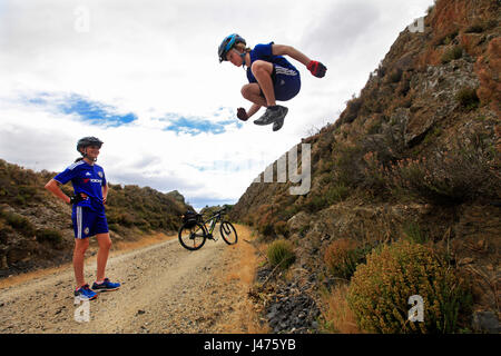 Bild von Tim Cuff - 18-23 Dezember 2016 - Otago Rail Trail, Neuseeland: Stockfoto