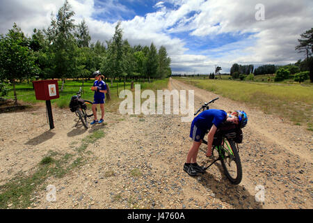 Bild von Tim Cuff - 18-23 Dezember 2016 - Otago Rail Trail, Neuseeland: Stockfoto