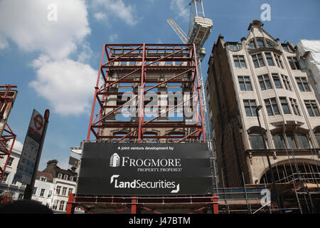 Ein Joint Venture-Entwicklung auf der Oxford Street, central London, Frogmore Immobilien und Land Securities Stockfoto