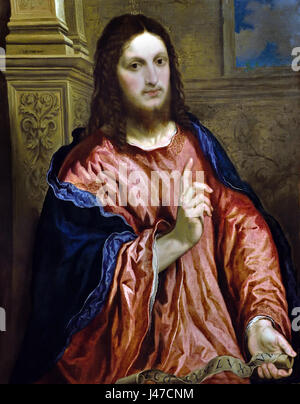 Christus als "das Licht der Welt 1550 Paris Bordone 1500-1571, Italien Italienisch Stockfoto